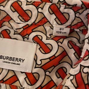 Burberry Kids AUTHENTIC monogram-print shirt